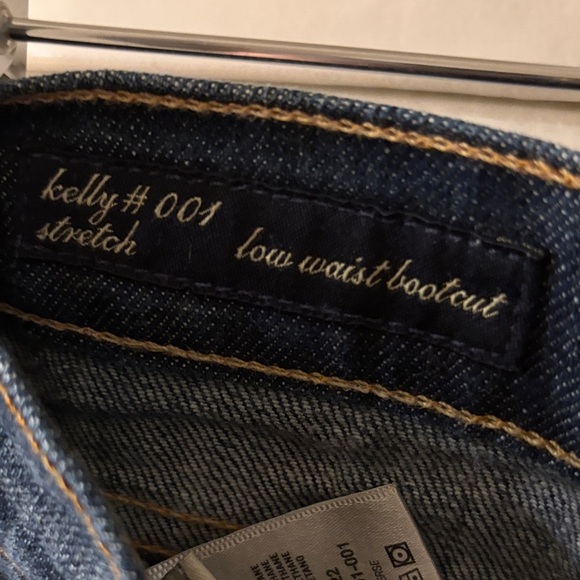 Citizens Of Humanity Kelly #001 Low Waist Stretch Boot Cut Jeans Size 27 - Picture 3 of 8